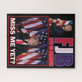 FJB - Lass Go Brandon - Präsident Trump Puzzle (Horizontal)