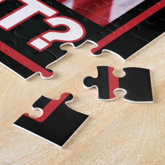 FJB - Lass Go Brandon - Präsident Trump Puzzle (Seite)