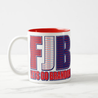 FJB—Lass-Go-Brandon Zweifarbige Tasse