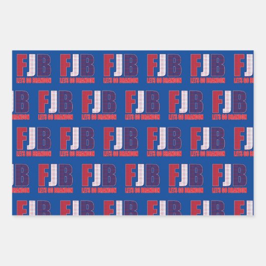 FJB - Lasse Brandon-Papierblätter Geschenkpapier Set (Vorderseite)