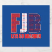 FJB Lasse Go Brandon Bierflaschenetikett (Einzelnes Label)