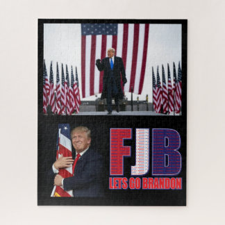 FJB Lasse Go Brandon - Präsident Trump Puzzle