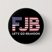 FJB Let's Go Brandon Button (Vorderseite)