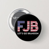 FJB Let's Go Brandon Button (Vorne & Hinten)