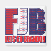 FJB Let's Go Brandon Magnet (Vorne)