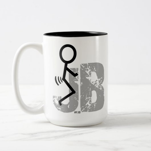 #FJB ZWEIFARBIGE TASSE (Links)