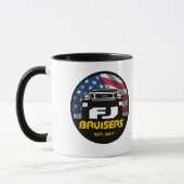 FjBruiser Zombie-Tasse Tasse (Links)