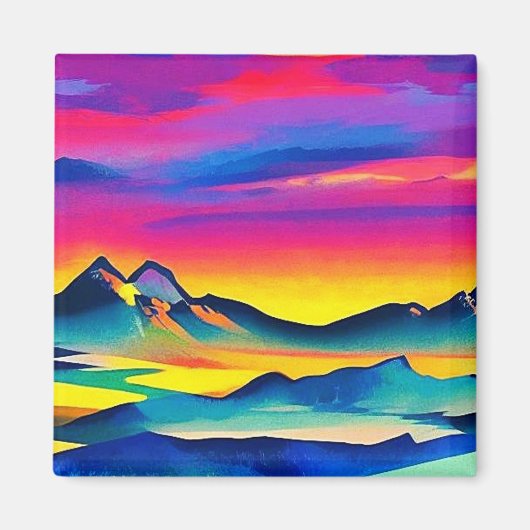 Fjellandskap 10 magnet (Vorne)