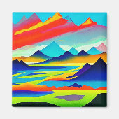 Fjellandskap 6 magnet (Vorne)