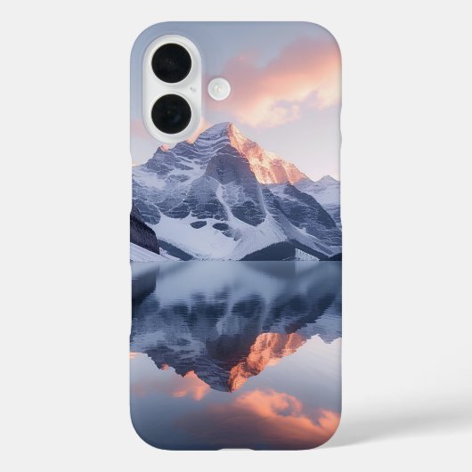 Fjord der stillen Dämmerung Case-Mate iPhone Hülle (Rückseite)