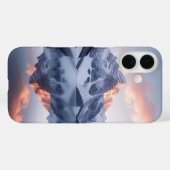 Fjord der stillen Dämmerung Case-Mate iPhone Hülle (Rückseite (Horizontal))