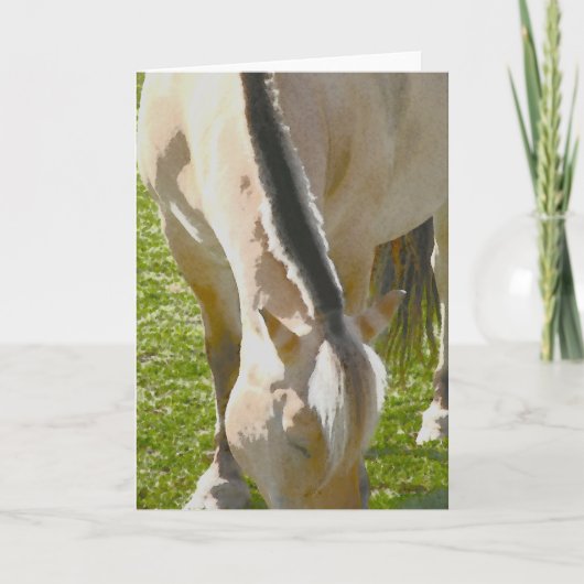 Fjord-Grußkarte Karte (Vorderseite)