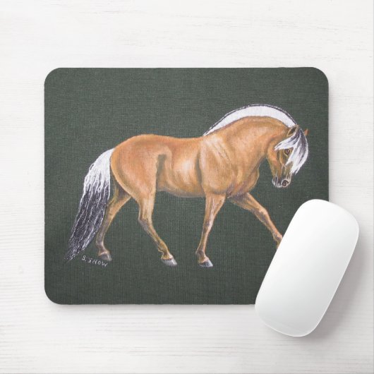 Fjord-Pferd Mousepad (Mit Mouse)