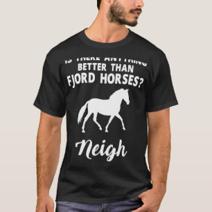 Fjord-Pferdebekleidung Süße Pferde Design T-Shirt