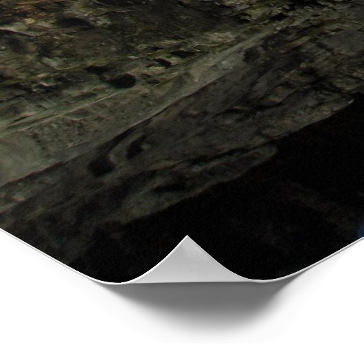 Fjord Reflektionen 1 Poster (Ecke)