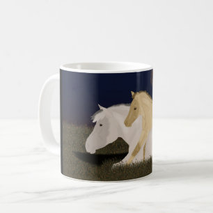 Fjord-Stuten- und Fohlen-Tasse Kaffeetasse