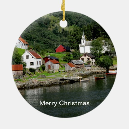 Fjord Weihnachtsschmuck (Hinten)