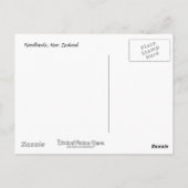 Fjordland, Neuseeland Postkarte (Rückseite)