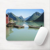 Fjordlandschaft in Norwegen mousepad (Mit Mouse)