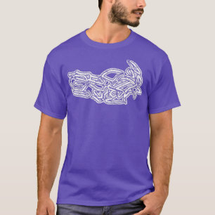 FJR1300 Kalligraphie FJR 1300 Sport Touring Sport  T-Shirt