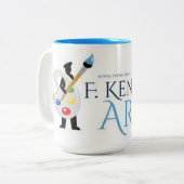 FK Art Logo Tasse (Vorderseite Links)