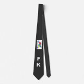 FK Flag Neck Tie Krawatte (Vorderseite)