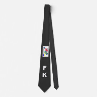 FK Flag Neck Tie Krawatte