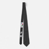 FK Flag Neck Tie Krawatte (Rückseite)