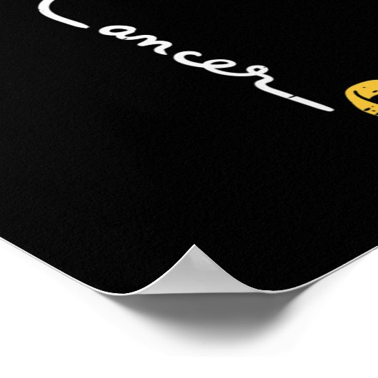 Fk Kinder Krebs-Multifunktionsgerät Unterstützung  Poster (Ecke)