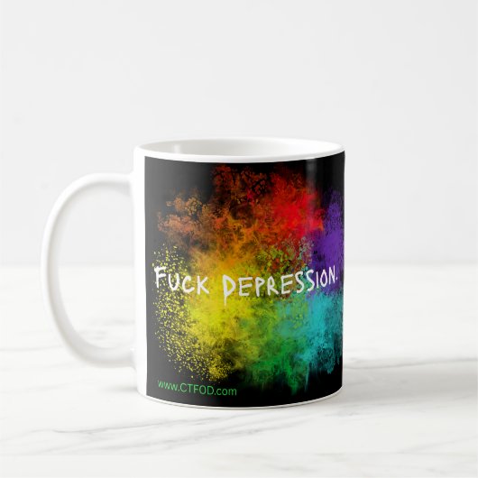 FKDPRSN-Tasse - Chaos-Cup für emotionale Unterstüt Kaffeetasse (Links)