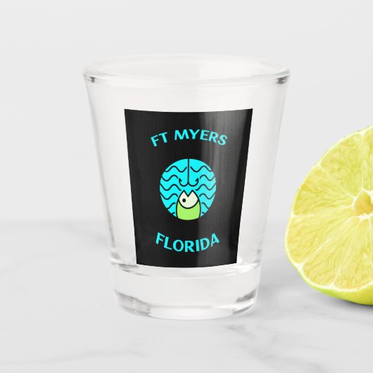 FKK-Myers florida Schnapsglas (Vorderseite)
