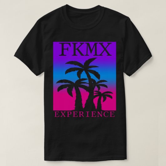 FKMX PALM TREES EXPERIENCE T-SHIRT (Design vorne)