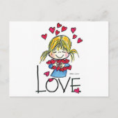 FL-004 Große Liebe Postkarte (Vorderseite)