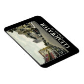 FL, Florida, Vintager Stil Magnet (Rechte Seite)