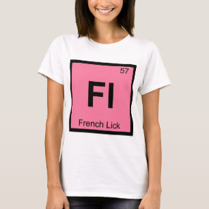 Fl - French Lick Indiana Chemie Periodensystem T-Shirt