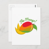 Fla-Mango Postkarte (Vorne/Hinten)