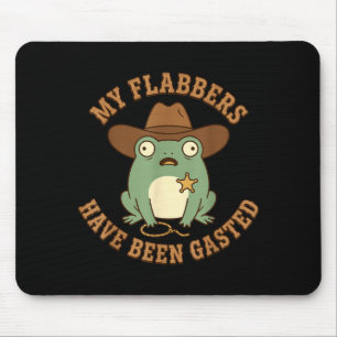 Flabbers sind lustig vom Sheriff-Frosch-Cowboy geg Mousepad