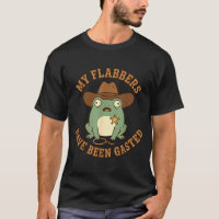 Flabbers sind lustiger Sheriff-Frosch-Cowboy gaste