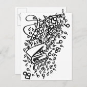 Flabby_Expression Postkarte (Vorne/Hinten)