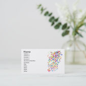 Flabby_Expression Visitenkarte (Stehend Vorderseite)