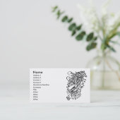 Flabby_Expression Visitenkarte (Stehend Vorderseite)