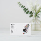 Flabby_Expression Visitenkarte (Stehend Vorderseite)