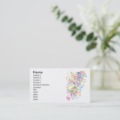 Flabby_Expression Visitenkarte (Stehend Vorderseite)