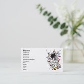 Flabby_Expression Visitenkarte (Stehend Vorderseite)