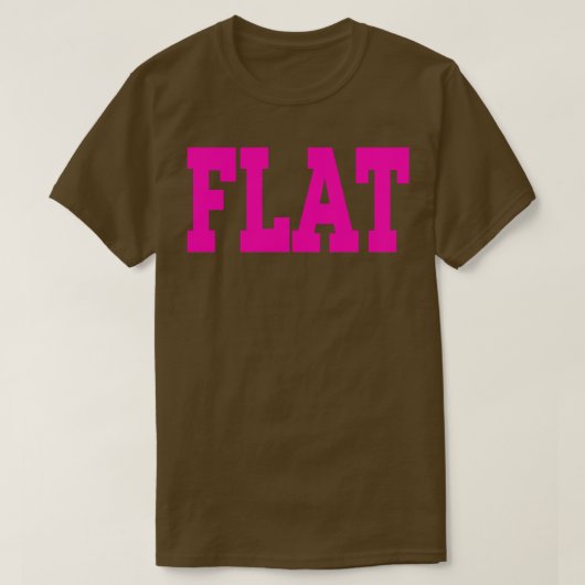 FLACH T-Shirt (Design vorne)