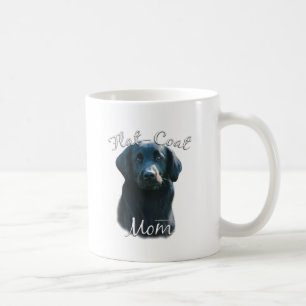 Flach-Überzogene Retriever-Mama 2 Kaffeetasse