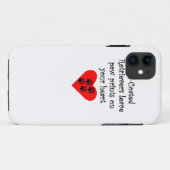 Flach-Überzogene Retriever verlassen Case-Mate iPhone Hülle (Rückseite (Horizontal))