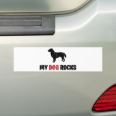 Flach-Überzogener Retriever Autoaufkleber (Auf Auto)