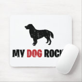 Flach-Überzogener Retriever Mousepad (Mit Mouse)