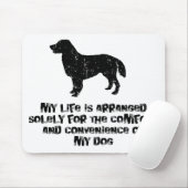 Flach-Überzogener Retriever Mousepad (Mit Mouse)